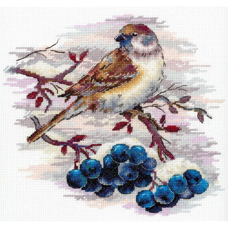 Cross stitch kit "Nimble sparrow" SNV-920