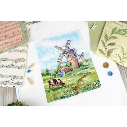 Kreuzstich-Set "Heimat" 20*16 cm SNV-919