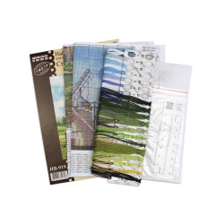 Kreuzstich-Set "Heimat" 20*16 cm SNV-919