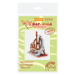Набор для вышивания крестом "Прялка" 13*11 см SM-1240