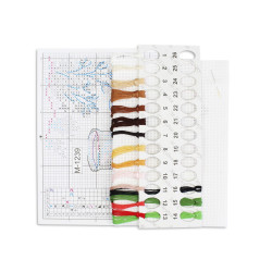 Cross stitch kit "Simple lunch" SM-1239