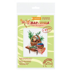 Kreuzstich-Set "Pilzsaison" 13*11 cm SM-1238