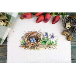 Набор для вышивания крестом "На опушке леса" 12*20 см SM-1233