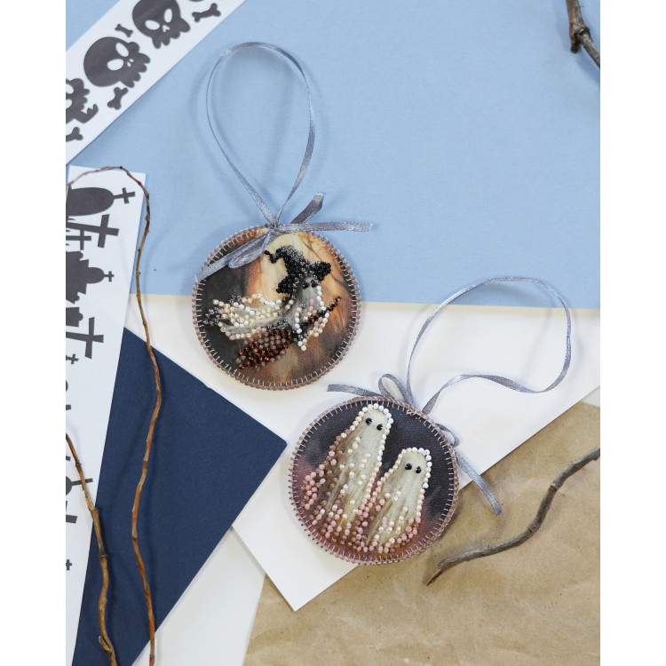 Dekoration "Boo!" (Innendekoration) 13,2x6,6 cm AABT-042