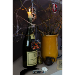 Dekoration „Festliches Halloween“ 13,2 x 6,6 cm AABT-039