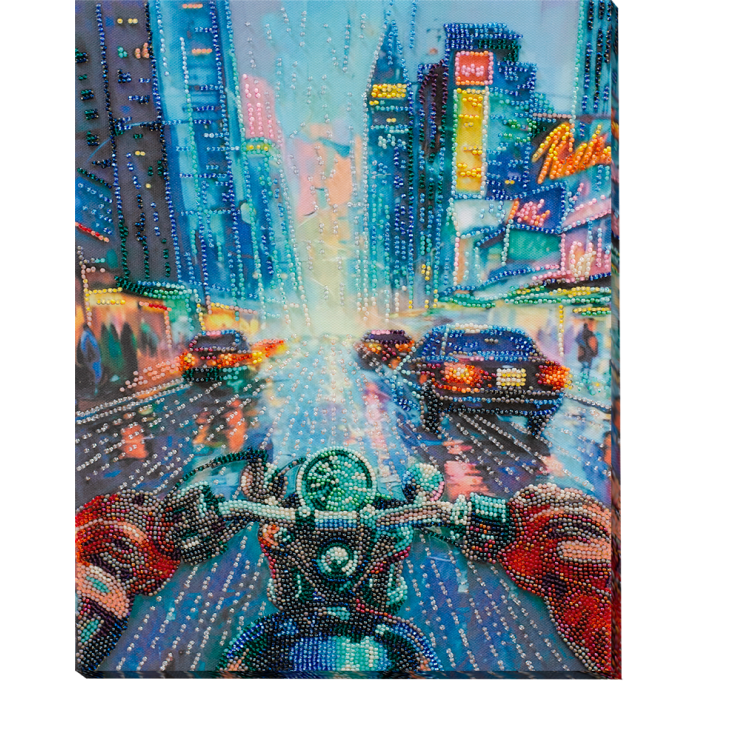 Основной набор для вышивки бисером «Побег от рутины» 26x33 см AAB-944