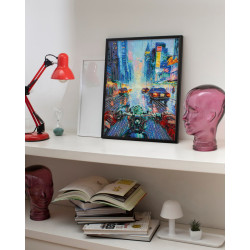 Основной набор для вышивки бисером «Побег от рутины» 26x33 см AAB-944