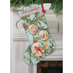 Enchanted Ornament Stocking D70-08854