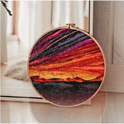 Nurge Quilting Beech Embroidery Hoop 40 cm 260-10