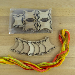 Ritės, ritės Pattern 1 (pakuotė po 20) BB-003-20