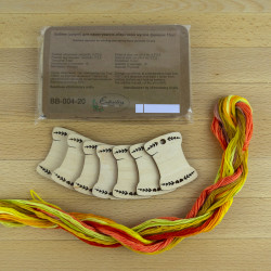 Spools, bobbins Pattern 2 (pack of 20) BB-004-20