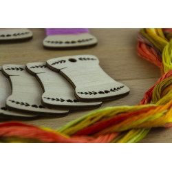 Spools, bobbins Pattern 2 (pack of 50) BB-004-50