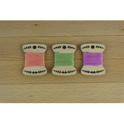 Spools, bobbins Pattern 2 (pack of 50) BB-004-50