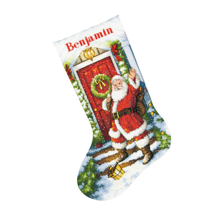 Welcome Santa Stocking D70-08901