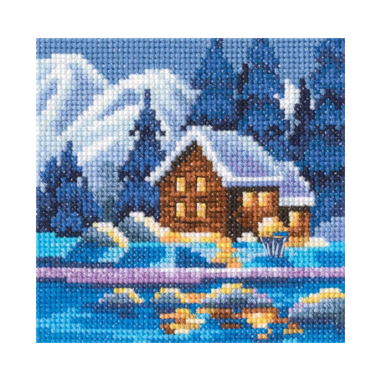 Kreuzstich-Set „Winterfarben“ RTOC367