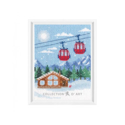 Cross-stitch kit "In the mountains" RTOC393
