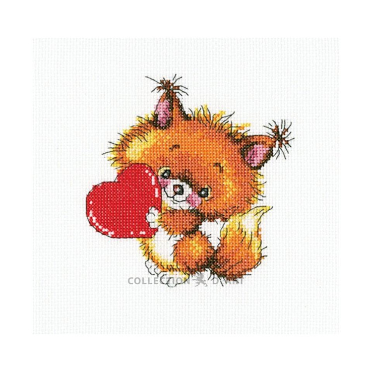 Cross-stitch kit "Kind heart" C216
