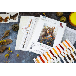 Kryželiu siuvinėjimo rinkinys "Aistra skrydžiui" 29x40cm SBU5085