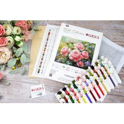 Cross Stitch Kit "The Roses Garden" SG717