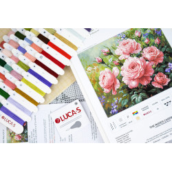 Cross Stitch Kit "The Roses Garden" SG717