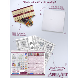 Kreuzstich-Set "Hexerei für Anfänger" 21x23 cm AAH-282