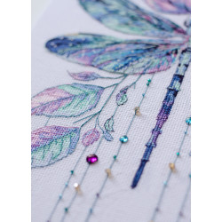 Kreuzstich-Set "Sommer-Muse" 24x34 cm AAH-278