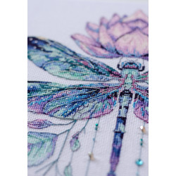 Kreuzstich-Set "Sommer-Muse" 24x34 cm AAH-278