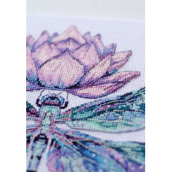 Kreuzstich-Set "Sommer-Muse" 24x34 cm AAH-278