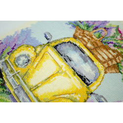 Kreuzstich-Set "Abenteuer der Provence" 19x22 cm AAH-276