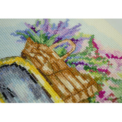 Kreuzstich-Set "Abenteuer der Provence" 19x22 cm AAH-276