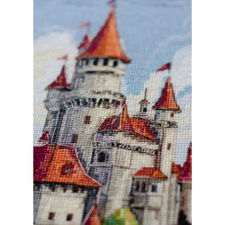 Kreuzstich-Set "Unter den Wolken" 23x40 cm AAH-274