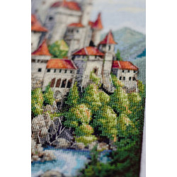 Kreuzstich-Set "Unter den Wolken" 23x40 cm AAH-274