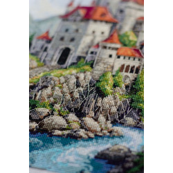 Kreuzstich-Set "Unter den Wolken" 23x40 cm AAH-274