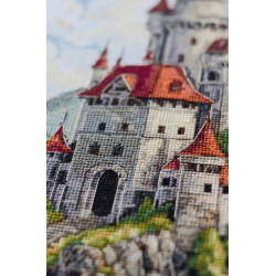 Kreuzstich-Set "Unter den Wolken" 23x40 cm AAH-274