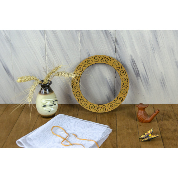 Hoop with magnets 18 cm (Oak) PM-017-1818O