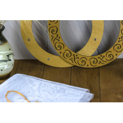 Hoop with magnets 18 cm (Oak) PM-017-1818O