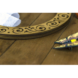 Hoop with magnets 18 cm (Oak) PM-017-1818O