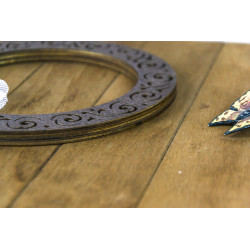 Hoop with magnets 18 cm (Wenge) PM-017-1818W