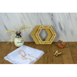 Hoop with magnets 14x16 cm (Oak) PM-018-1416O