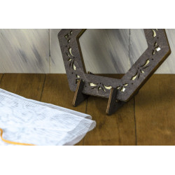 Hoop with magnets 14x16 cm (Wenge) PM-018-1416W