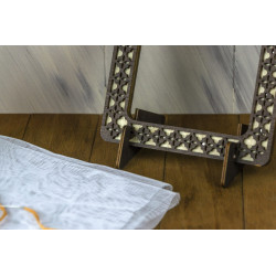 Hoop with magnets 14x14 cm (Wenge) PM-019-1414W