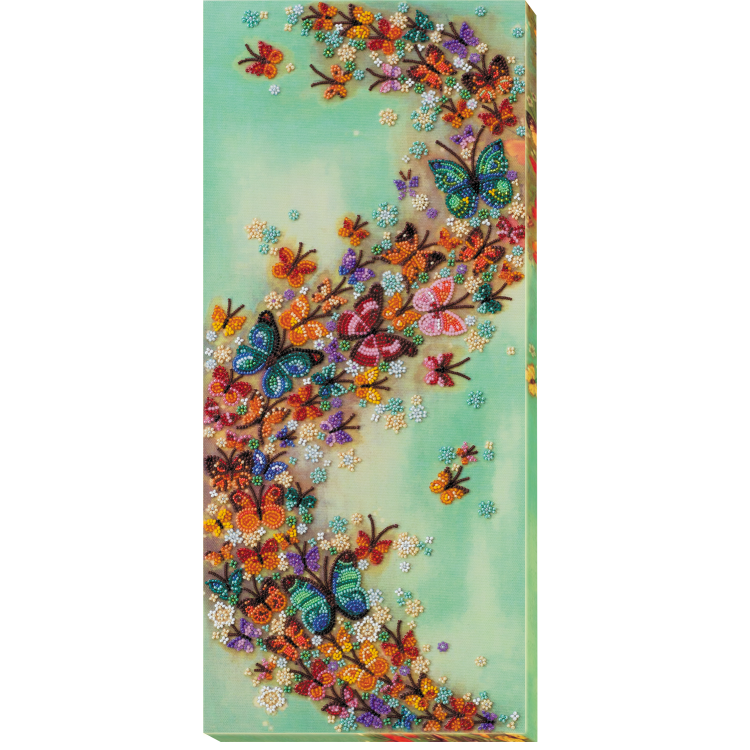 Main Bead Embroidery Kit "Multicolored Wind (Deco Scenes)" AAB-591