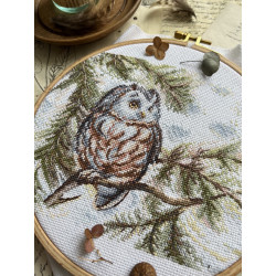 Cross stitch kit "Little Owl" SANS-73