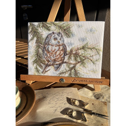 Cross stitch kit "Little Owl" SANS-73