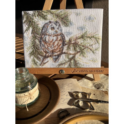 Cross stitch kit "Little Owl" SANS-73