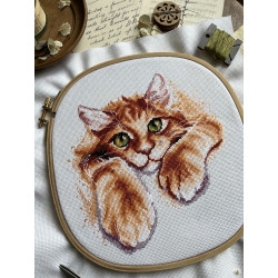 Cross stitch kit "Red happiness" SANR-56