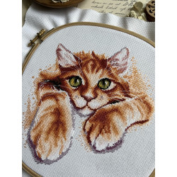 Cross stitch kit "Red happiness" SANR-56