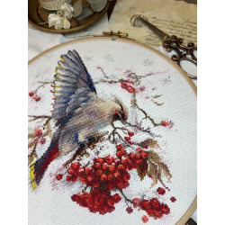 Cross stitch kit "Waxwing" SANS-72