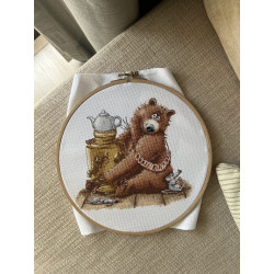 Набор для вышивания крестиком «Чаепитие» 20 х 18,5 cm SANCH-11