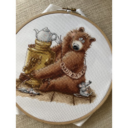Набор для вышивания крестиком «Чаепитие» 20 х 18,5 cm SANCH-11
